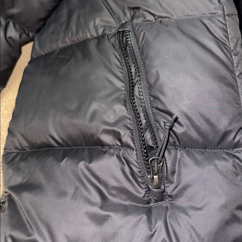 The North Face Women's Long Black Puffer Jacket - Picture 10 of 12
